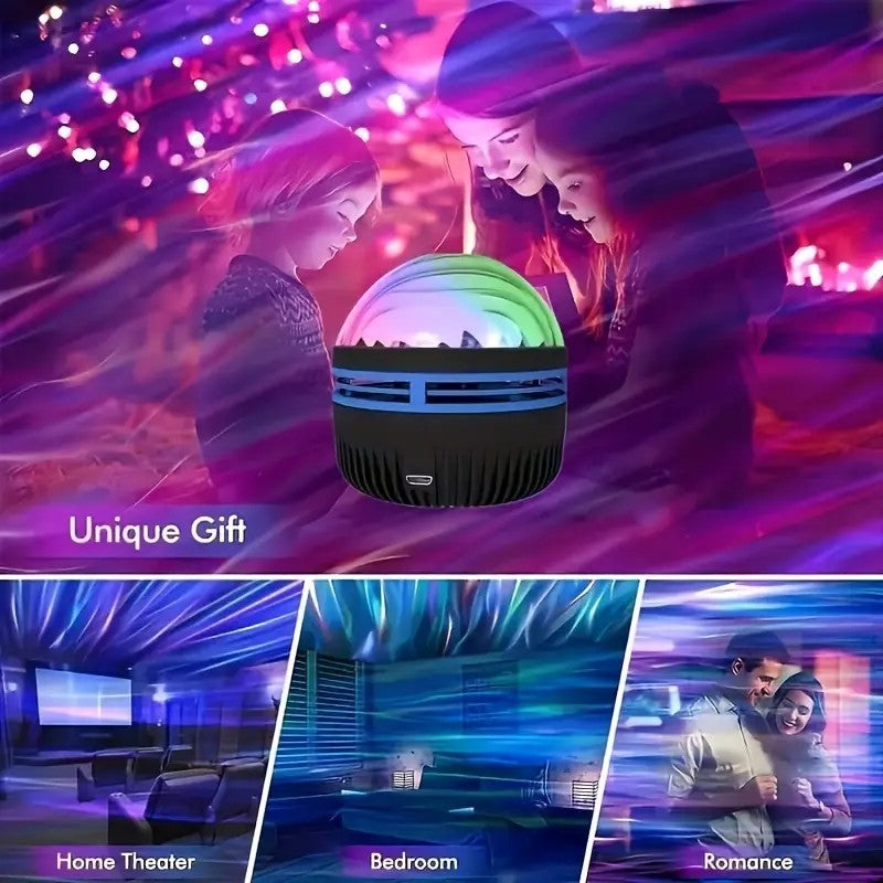 Aurora Starry Sky Projector-Blending Dreamy Aurora With Glittering Stars
