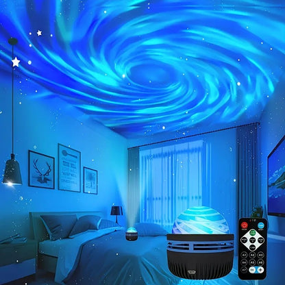 Aurora Starry Sky Projector-Blending Dreamy Aurora With Glittering Stars